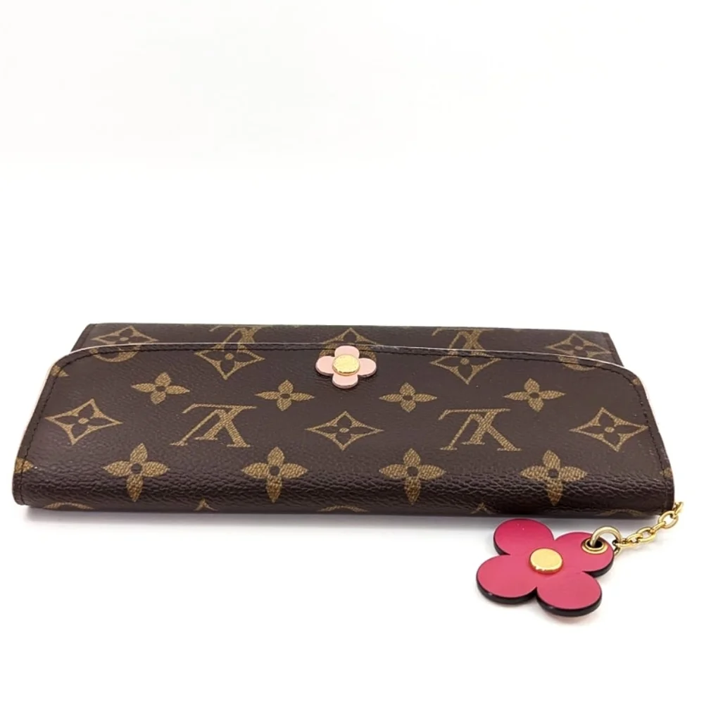 ✨️💎Authentic Louis Vuitton Emilie Flower monogram long wallet - Picture 11 of 14